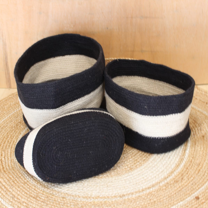 Basket Zebra (Pack of 3)