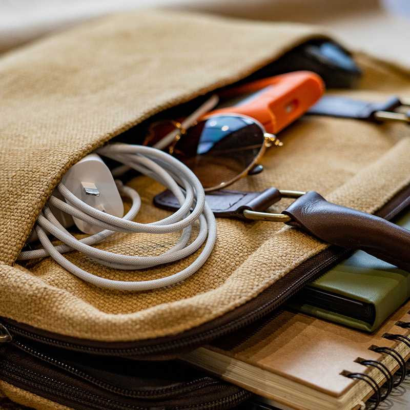 Laptop Bag Beige