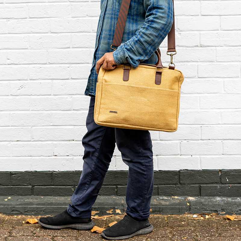 Laptop Bag Beige