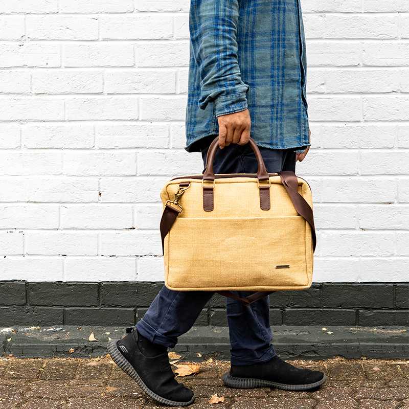 Laptop Bag Beige