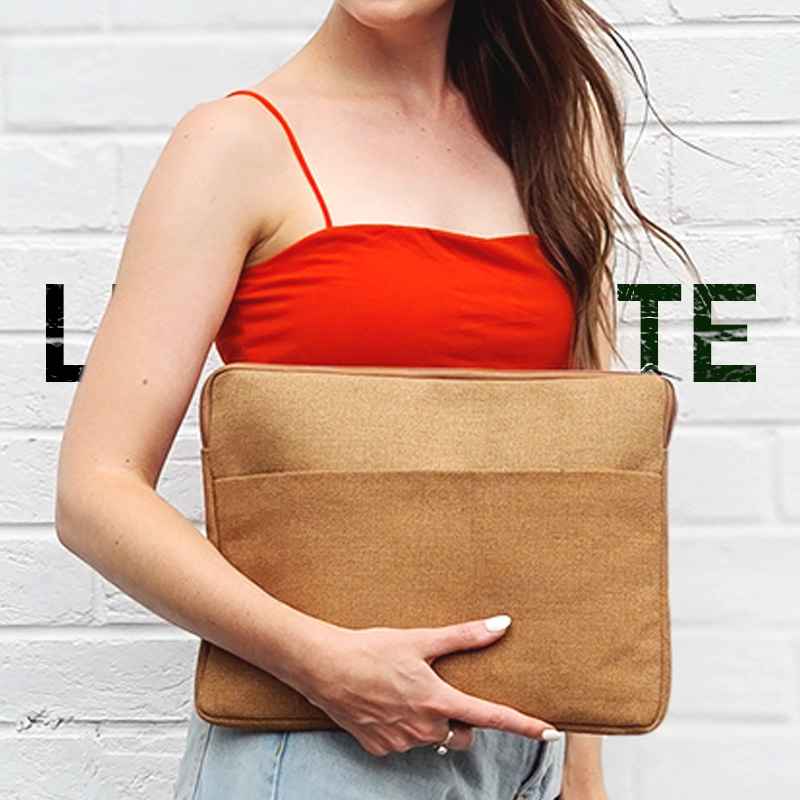 Laptop Sleeve Light Brown